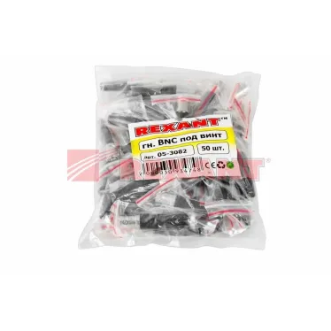 Разъем гнездо BNC под винт с колпачком,