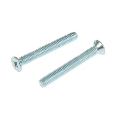 Винт DIN965 М5х70 потайная головка оцинкованный (6 шт)