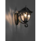 Светильник НБУ-60w вверх Е27 IP44 черное золото