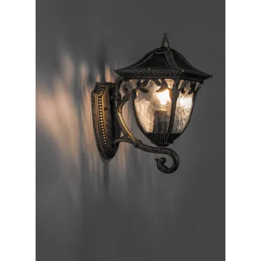 Светильник НБУ-60w вверх Е27 IP44 черное золото