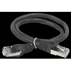 Патч-корд категории 5Е FTP LSZH 3м черный