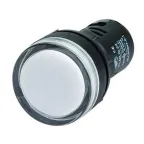 Индикатор сигнальный со встроенным диодом 24В белый