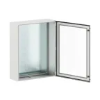 Корпус навесной уличный ST Outdoor с М/П с прозрачной дверью ВxШxГ 1000x800x300 мм, IP66