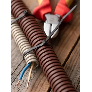 Хомут 3.6х150 черный нейлон (100шт)