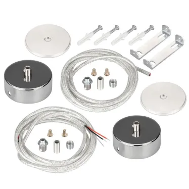 Подвес токопроводящий ARL-SL-ROUND-D70-360deg горизонтальный (провод 2x0.5)