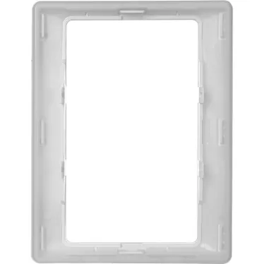 Valena LIFE Рамка 1 пост для двойных розеток белая