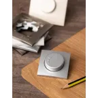 Валенсия лицевая панель светорегулятора 600W 220В сталь