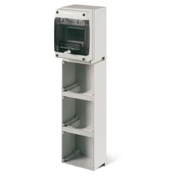 Корпус 6 модулей 3 поста с основанием 136х125мм