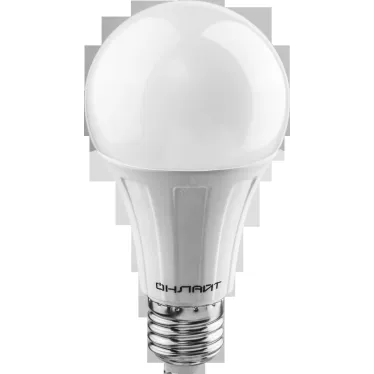 Лампа светодиодная OLL-A60-12-230-6.5K-E27 | 61141 | ОНЛАЙТ