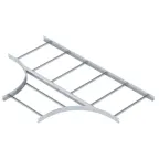 Т-образная секция лестничного лотка 60х600 мм R-500 мм