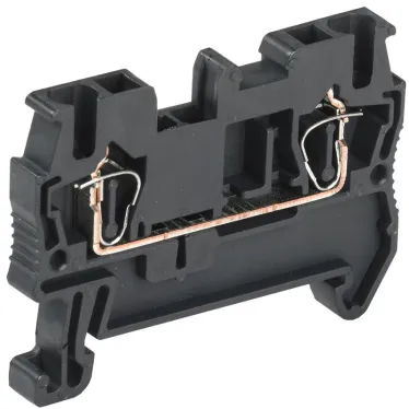 Клемма пружинная КПИ 2в-2,5 31А черный