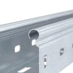 Лоток перфорированный 50х50х3000 0.6мм S3