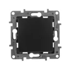 ETIKA Переключатель промежуточный винтовые клеммы 10 AX 250 В антрацит