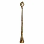 Светильник НТУ-60w столб-2.1м Е27 IP44 черное золото