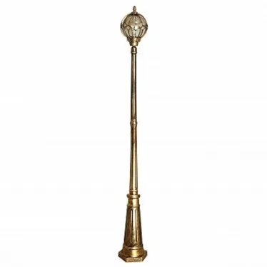 Светильник НТУ-60w столб-2.1м Е27 IP44 черное золото
