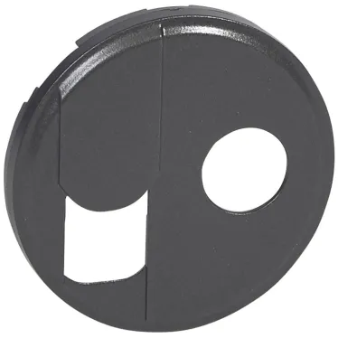 Celiane Лицевая панель розетки RJ45 + розетки ТV тип F 067337 + 067382 графит