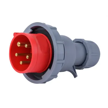 Вилка переносная 3Р+РЕ+N 32А 380В IP67 ВП-103