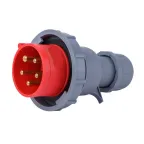 Вилка переносная 3Р+РЕ+N 16А 380В IP67 ВП-103