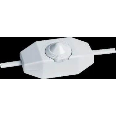 Шнур NPS-FS02-170-2x0.5-WH 1.7м с дим.выкл.бел.Nav