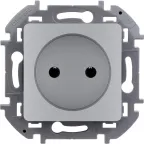 Розетка 2К 16 А 250 В~ INSPIRIA алюминий