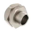 Муфта металлорукав-коробка DN 26 М25х1,5 наружная резьба