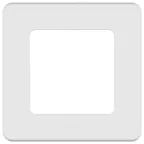 Рамка 1 пост INSPIRIA белая