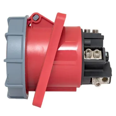 Розетка стационарная внутренняя угловая 4442 3Р+РЕ 125А 380В IP67 PROxima