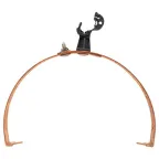 Держатель коньковый регулируемый с пластиковым фиксатором 130-240мм Cu PROxima