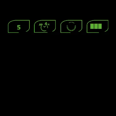 Фонарь светодиодный ручной 1 Вт 50 лм Черный IP3X аккумуляторный Lead acid 250мАч GFL Gauss