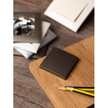 Валенсия лицевая панель выключателя 1-кл. 10А графит