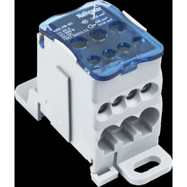 Блок распределительный на DIN-рейку,РБ-80, Navigator