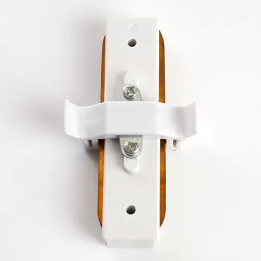 Коннектор прямой белый для шинопровода