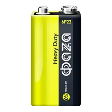 Элемент питания 6F22 9V солевая Heavy Duty Shrink-1
