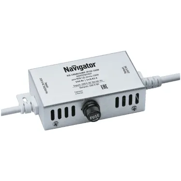 Контроллер для светодиодной ленты LED ND-CRGB550RF-IP20-220V недиммируемый 550Вт 220В IP20 | 71784 | Navigator