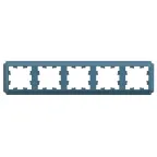 ATLASDESIGN ANTIQUE 5-постовая рамка, универсальная, ИЗУМРУД