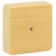 Коробка распаячная 75х75х20 (без клеммы) сосна IP40 (100/3000)