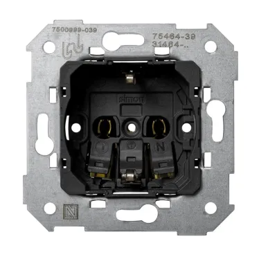 Розетка 2P+E Schuko, 16А 250В, безвинтовой зажим, S82,82N, 88, механизм