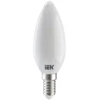 Лампа светодиодная C35 свеча матовая 7Вт 230В 3000К E14 серия 360° IEK