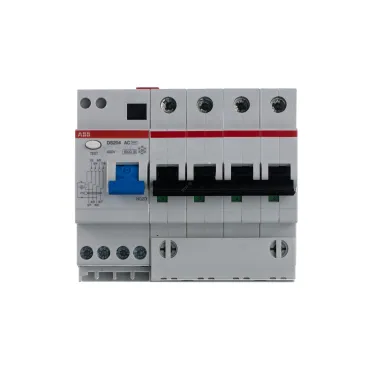 Автоматический выключатель дифференциального тока DS204 4п 20А C 30мА тип AC (6 мод) | 2CSR254001R1204 | ABB