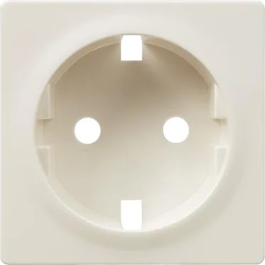 Valena LIFE Лицевая панель розетки 2К+З Белая