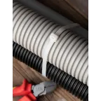 Хомут P6.6 стандартный белый 7.6x450 (100шт) FlexLock PROxima