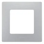 ETIKA Рамка 1 пост алюминий