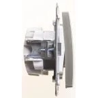 W59 Выключатель трехклавишный, 10АХ, механизм, шампань