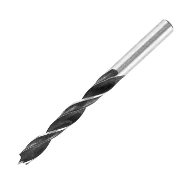 Сверло по дереву 9х125 мм, цилиндрический хвостовик