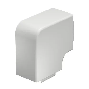 Крышка плоского угла кабельного канала WDKH 60x90 мм (ABS-пластик,белый)