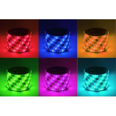 Набор со светодиодной лентой 12В 5050-30-RGB-IP65-Wifi-5м (12V)