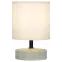 Настольная лампа Eleanor 7070-501 1 * Е14 40 Вт керамика бежевая, белая