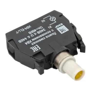 Лампа сменная c основанием XB4 желтая 400В PROxima