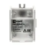 Блок распределительный проходной РБП 95 (1х95 - 4х16мм2) 232/100 А PROxima