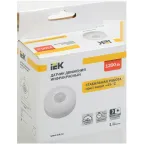 Датчик движения ДД 025 белый, 1200Вт, 360 гр.,6М,IP20,IEK